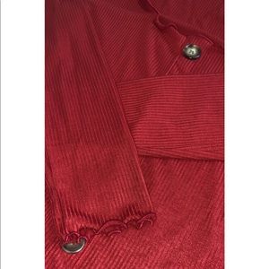 Red sweater Blouse ...